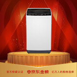 TCL 5.5公斤 全自动波轮小型迷你洗衣机 一键脱水 租房必备洗衣机 小型便捷（亮灰色）XQB55-36SP