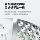 美的（Midea）波轮洗衣机全自动 10公斤专利免清洗十年桶如新 立方内桶 水电...