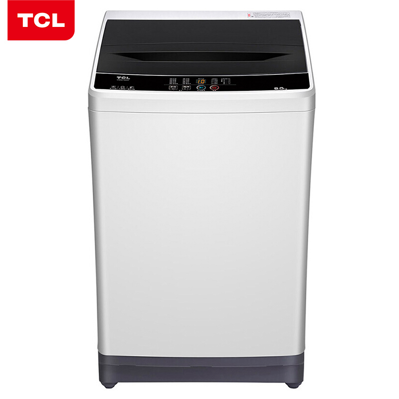 TCL 9公斤DD直驱变频全自动家用波轮洗衣机 一级能效 四重智控 10种洗涤程序（宝石黑）XQB90-36BSP