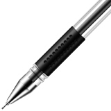 得力(deli)6601中性笔半针管黑色中性笔水笔签字笔 12支/盒0.5mm ...