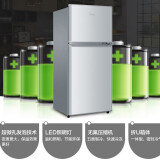 海尔（Haier）118升小型双门直冷节能冷藏冷冻迷你电冰箱  BCD-118T...