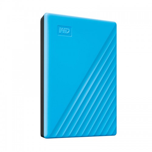 西部数据(WD) 2TB USB3.0 移动硬盘 My Passport随行版 2.5英寸 蓝色 大容量 高速 加密 自动备份 WDBYVG0020BWT-CESN