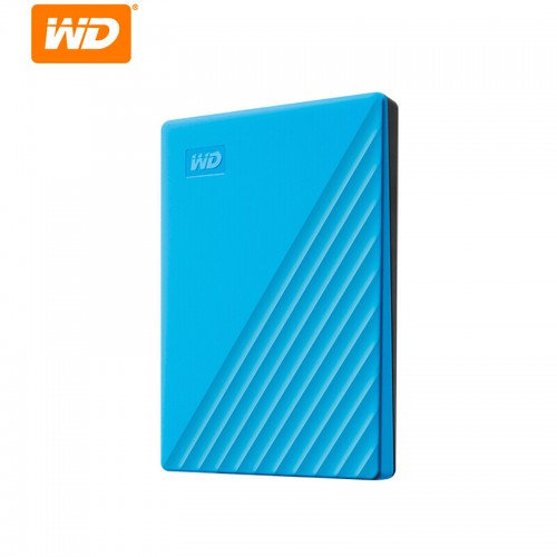 西部数据(WD) 1TB USB3.0 移动硬盘 My Passport随行版 2.5英寸 蓝色 高速 便携 加密 自动备份 WDBYVG0010BWT-CESN