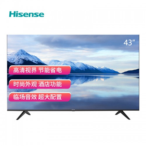 海信（Hisense）1+8GB大内存悬浮全面屏高清工艺电视  43英寸  43...