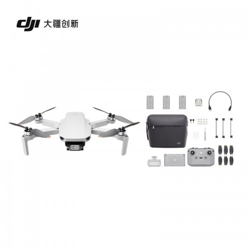 DJI 大疆 DJI Mini 2 畅飞套装 航拍小飞机 便携可折叠无人机航拍器...