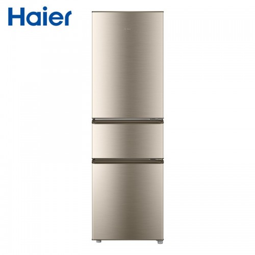 海尔（Haier）三门007软冷冻/节能冷藏冷冻小型超薄电冰箱 218升 BCD...