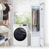 LG 新品套装10.5KG除菌滚筒洗衣机+衣物护理机FLW10G4W+S3RF