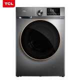 TCL 10公斤直驱全自动变频滚筒洗衣机 整机保修三年 呵护母婴高温除菌除螨 以旧换新G100F12-D
