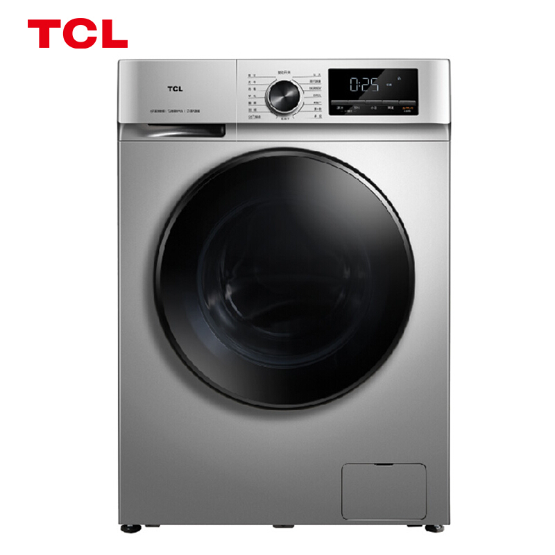 TCL 洗烘一体 空气洗 95°热力除菌 变频全自动滚筒洗衣机-G100F1A-HB