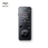 爱国者aigo录音笔 32G 专业微型高清远距降噪  黑色 R6922