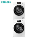 海信（Hisense）洗烘套装（HG100DG14D+GHB100DG）10KG...