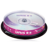 紫光（UNIS）DVD-R空白光盘/刻录盘 钻石系列 16速4.7GB 桶装10片
