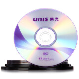 紫光（UNIS）DVD-R空白光盘/刻录盘 钻石系列 16速4.7GB 桶装10片