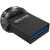 闪迪(SanDisk)64GB USB3.1 U盘 CZ430酷豆 黑色 读速1...