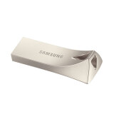 三星（SAMSUNG）128GB USB3.1 防水高速读写U盘金属外壳 BAR升级版+ 读速400MB/s 香槟银