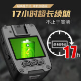 群华（ VOSONIC）A1 32G执法记录仪17小时续航红蓝爆高清红外夜视闪3...