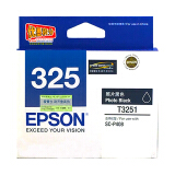 爱普生（EPSON）T3251 墨盒 照片黑色 (适用P408机器) C13T3...