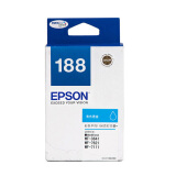 爱普生（EPSON）T1882 青色墨盒 (适用WF-3641/7111/762...