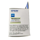 爱普生（EPSON）T251 黑色原装墨盒 (适用WF-M1030机型)约240...