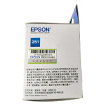 爱普生（EPSON）T251 黑色原装墨盒 (适用WF-M1030机型)约2400页