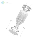 AirProce艾泊斯 空气净化器 TVOC高效滤筒 标配AI-700顶层
