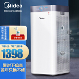 美的（Midea）空气净化器 家用除甲醛除雾霾净化器除菌除PM2.5除异味智能家电美的净化器KJ550G-JA32