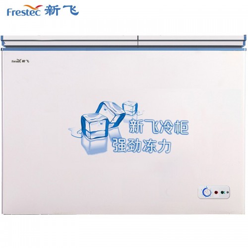 新飞（Frestec）220升家用商用冰柜 双箱双温冷柜 顶开门 冷藏冷冻（白色）BCD-220DHF