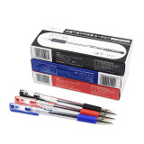 白雪(snowhite)G-007速干中性笔可换笔芯子弹头签字笔水笔黑色0.5mm12支/盒