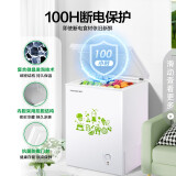 容声（Ronshen） 100升小型迷你冰柜家用冷藏冷冻转换单温冷柜 一级能效 ...