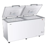 海尔冰柜 大容量卧式单温冷藏冷冻转换大冷柜省电零下超低温冰柜 519升-40度超...
