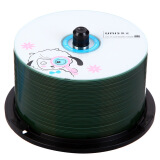 紫光（UNIS）CD-R光盘/刻录盘 天海卡通系列 52速700M 桶装50片（...