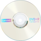 联想（Lenovo）CD-R/DVD+R空白光盘 DVD-R刻录光盘 车载CD数...