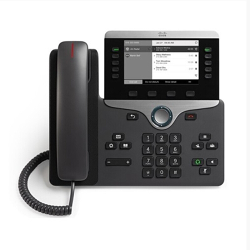 思科（CISCO）企业级会议办公语音网络IP电话机 CP-8811-K9=（电源另购）