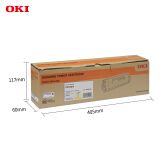 OKI C833dnl 黄色墨粉粉仓碳粉粉盒 打印量10000页 货号46443...