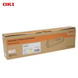 OKI C833dnl 黄色墨粉粉仓碳粉粉盒 打印量10000页 货号46443109