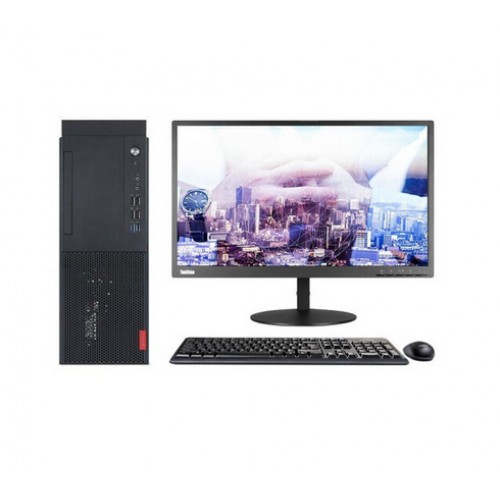 联想启天M420 I5-9500/8GB/128G+1T/21.5显示器台式机电脑