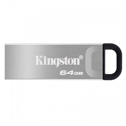 金士顿（Kingston）64GB USB 3.2 Gen 1 U盘 DTKN 金属外壳 读速200MB/s