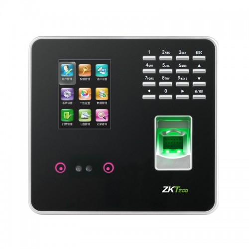 中控智慧（ZKTeco)考勤机人脸识别指纹打卡机密码签到器免软件自动生成报表ZK3960/BK100 指纹+人脸（BK100）停电打卡