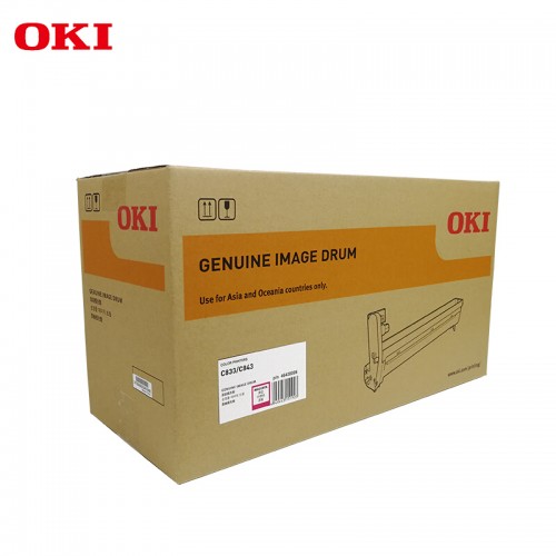 OKI C833dn 洋红色感光鼓硒鼓 打印量30000页 货号：46438006