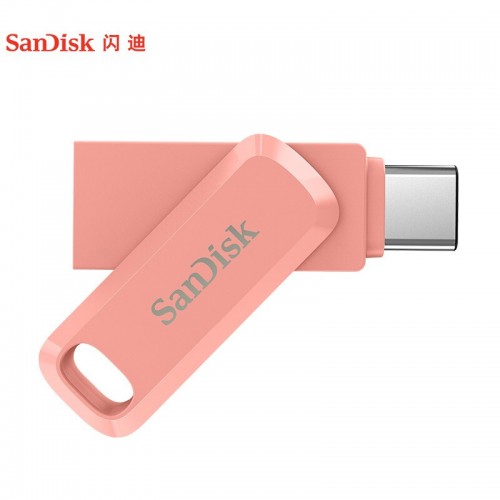 闪迪(SanDisk) 128GB Type-C USB3.1 U盘DDC3 粉...