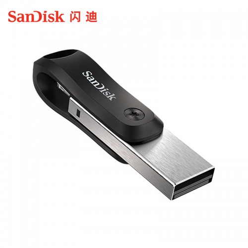 闪迪(SanDisk)256GB Lightning USB3.0 U盘读速90...