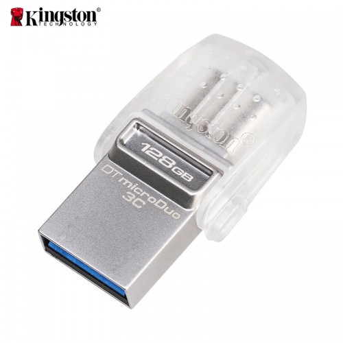 金士顿（Kingston）128GB Type-C USB3.1 手机U盘 DT...