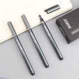 宝克（BAOKE）PC3838 黑色0.7mm中性笔 巨能写大容量签字笔 笔杆笔...