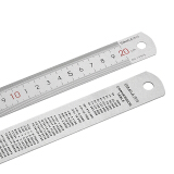 西玛(SIMAA)20cm钢直尺 绘图测量办公用品19916