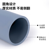 纽赛(NUSIGN) 圆形办公笔筒 办公桌面整理收纳 雾霾蓝NS023