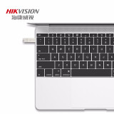 海康威视(HIKVISION) 4GB USB2.0 金属U盘X301刀锋银色 一体封装防尘防水