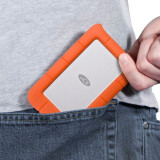 雷孜LaCie 2TB USB3.0 移动硬盘 Rugged Mini 2.5英...