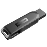 联想（Lenovo）128GB Type-C USB3.1 手机U盘 X3C 深空灰 全金属 双接口旋转