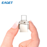 忆捷（EAGET）64GB Type-C USB3.1 U盘 CU20高速全金属...