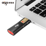 爱国者（aigo）64GB USB3.0 U盘 L8302写保护 黑色 防病毒入侵 防误删 高速读写U盘